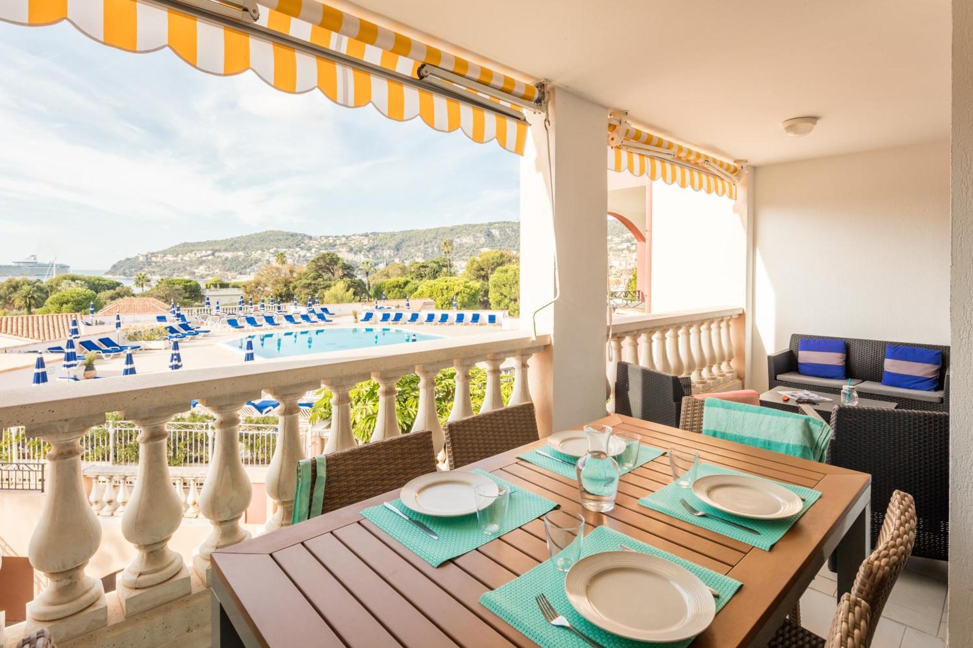 Residence Pierre & Vacances L'Ange Gardien Villefranche-sur-Mer Buitenkant foto